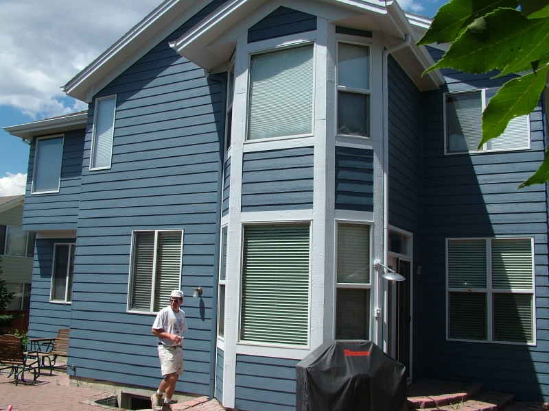 Lake Valley finished painting job